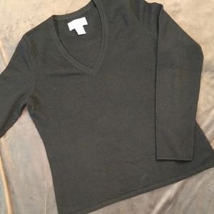 Black Cashmere Sweater